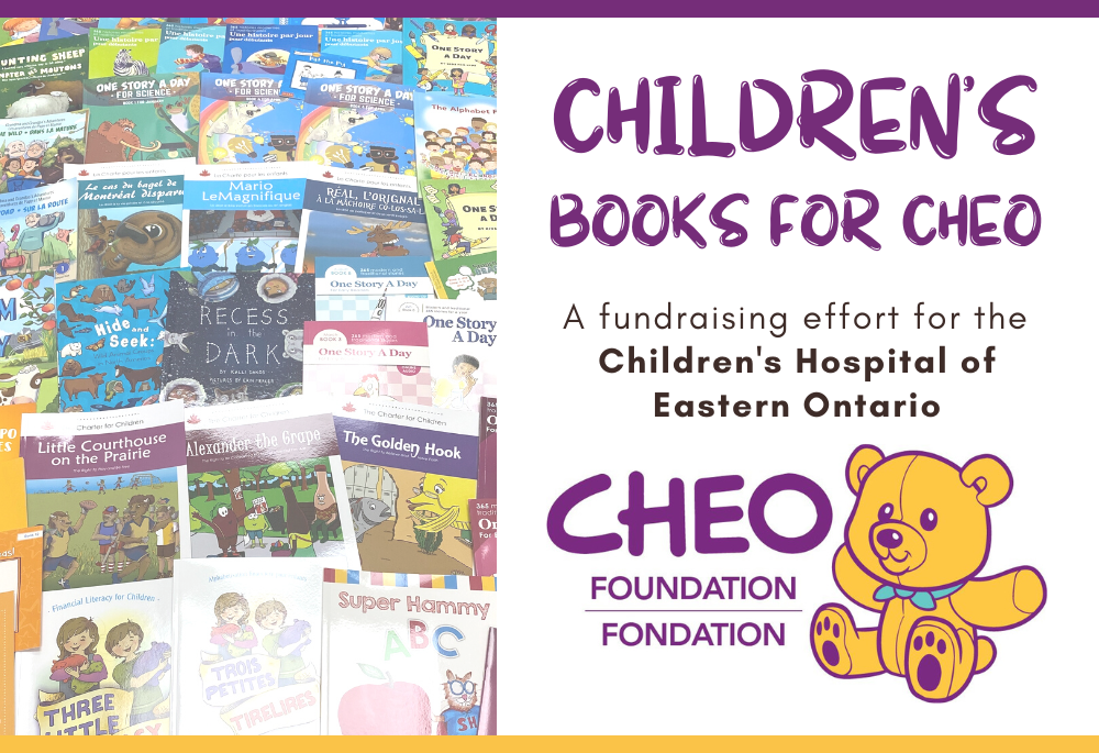 Children’s Books for CHEO Fundraiser 2023